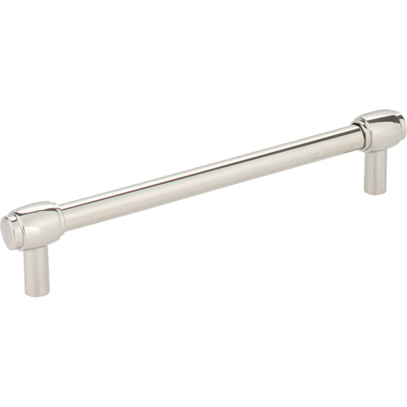 Hayworth Bar Pull, Polished Nickel, 3 3/4"