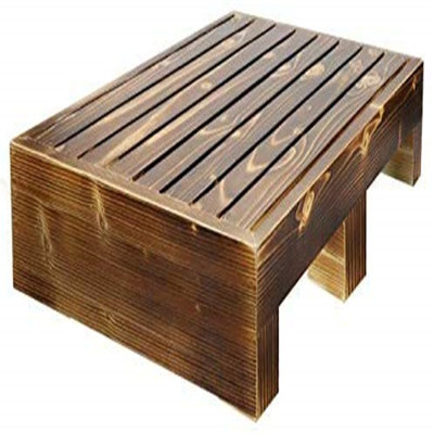 Burman Manufactured Wood Step Stool