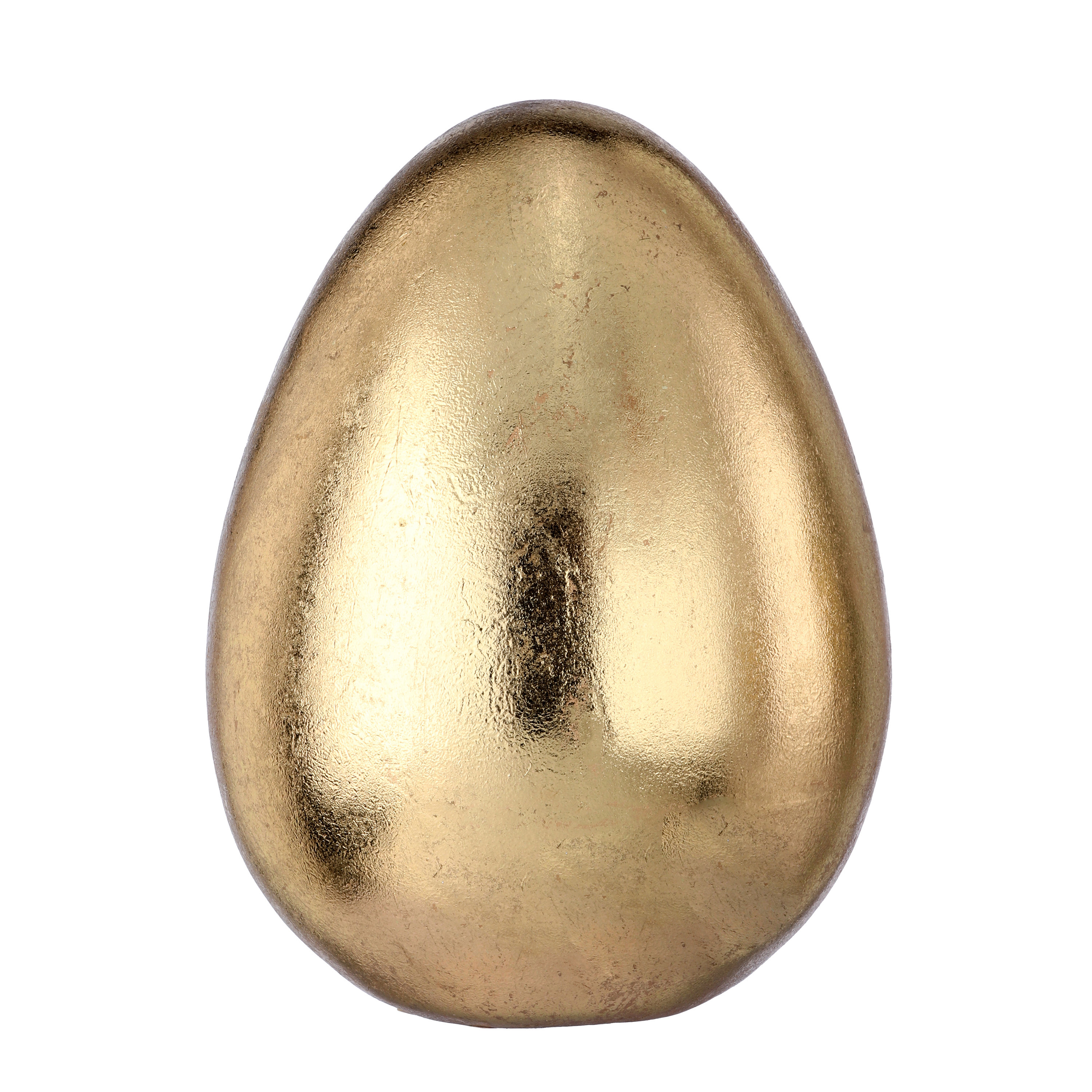 The Holiday Aisle® Lillyn Resin Golden Egg Holiday Accent | Birch Lane