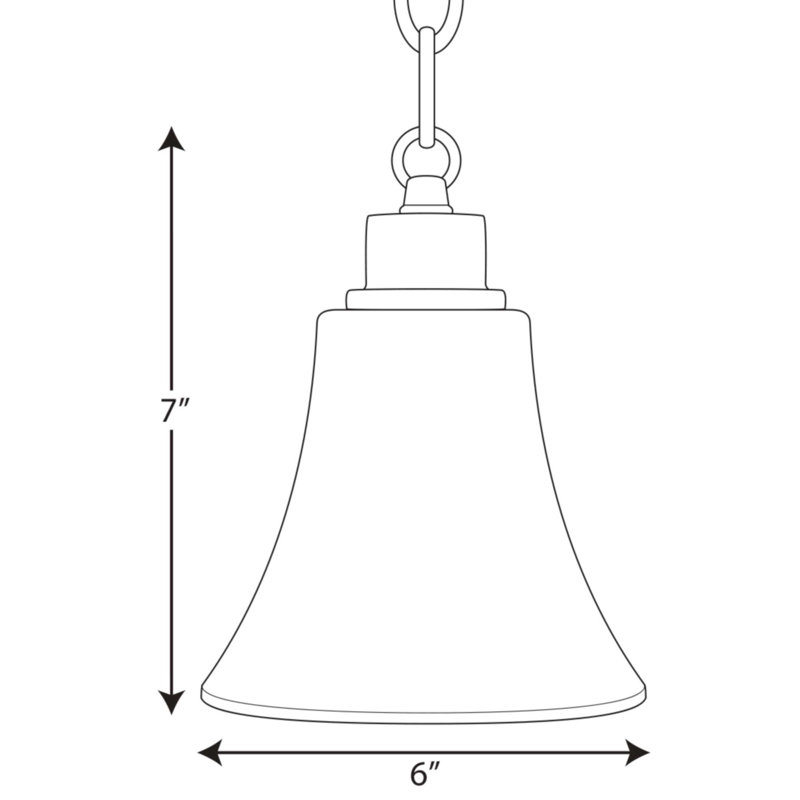 Jilliann 1 - Light Single Pendant, Brushed Nickel