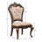 Constantine Tufted Upholstered Back Side Chair in Cherry