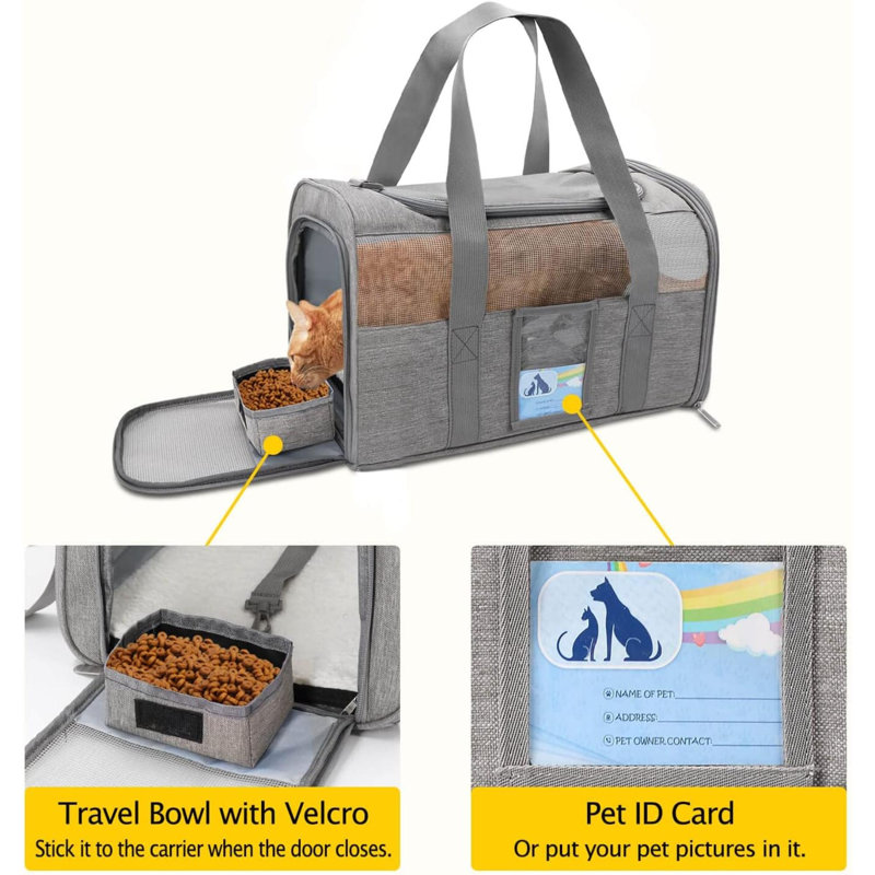 Sac de transport pour chat, sac de transport pour chien et chat