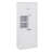 Tall Storage Cabinet With Flip-Out Basket, Adjustable Shelves & 2 Doors - Freestanding Floor Cabinet With Aluminum Alloy Handles For Bathroom, Living Room Office Organizer-41341040