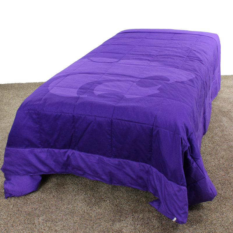 Cotton Sateen Comforter, Full Comforter, Kansas State University