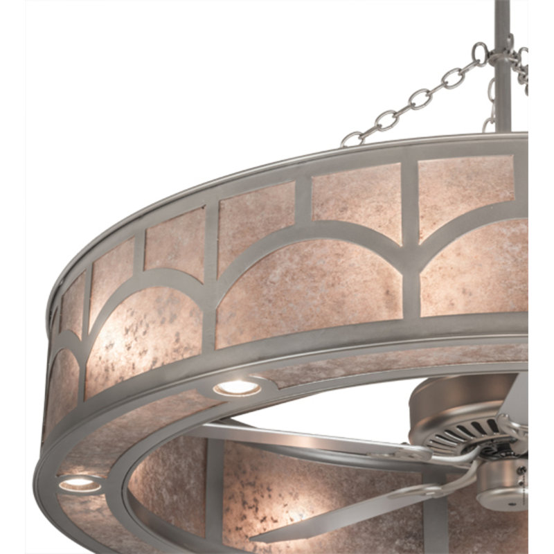 Mission Downrod Ceiling Fan