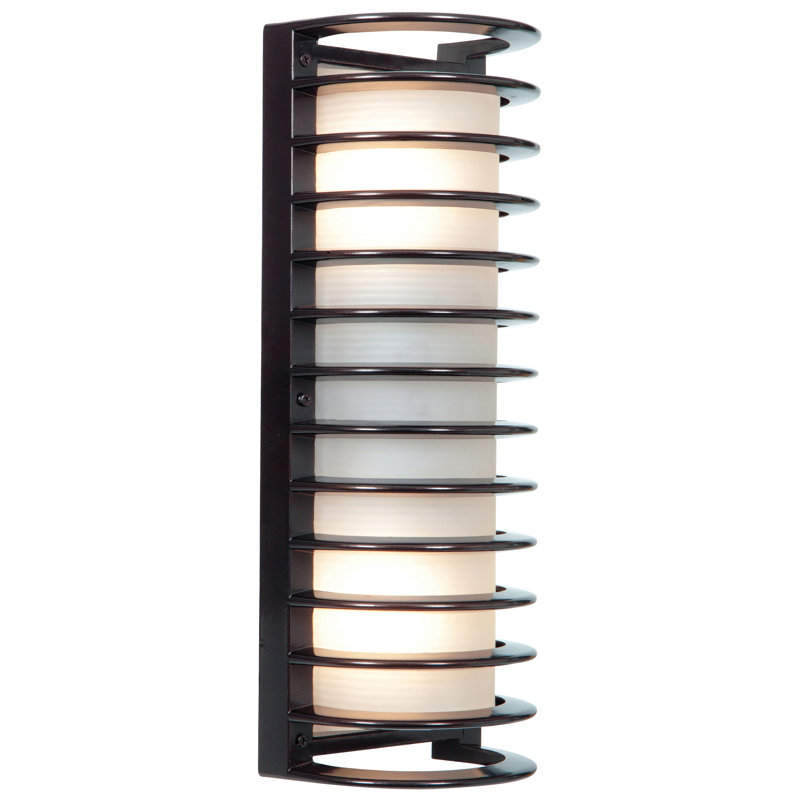 Kling Aluminum Wall Light, Bronze, Incandescent