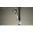 Matte Black 3-Mode Handheld Shower Head With Pause Switch And Adjustable Bracket-122807768