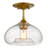 Lani 1-Light Ceiling Light in Natural Brass-1485499157