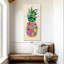 Abstrait ananas - ensemble de 3 impressions sur toile tendue-651505242