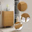 Solid Wood 76cm W 5 - Drawer Chest of Drawers-124354509