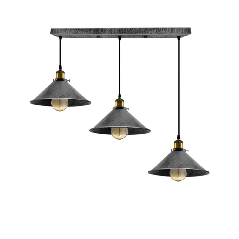 Lucas 3 - Light Pendant, Brushed Silver