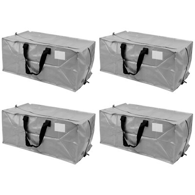 DuraSack Moving And Storage Bags, Heavy Duty, 29"L X 15"W X 13"H, 4-Pack