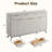 60" Sideboard Buffet Cabinet With Doors And Shelves-661509522