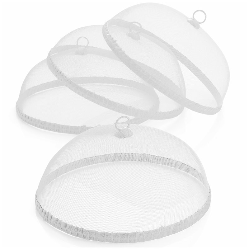 Housse en grillage et fil métallique 14 po Darby Home Co Alivia, Blanc