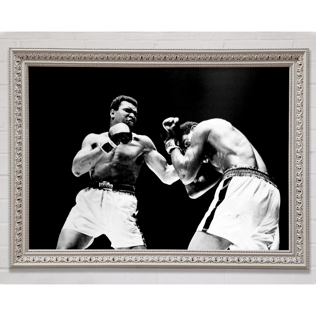 Muhammad Ali Fist Of Power - Einzelner Bilderrahmen Kunstdrucke