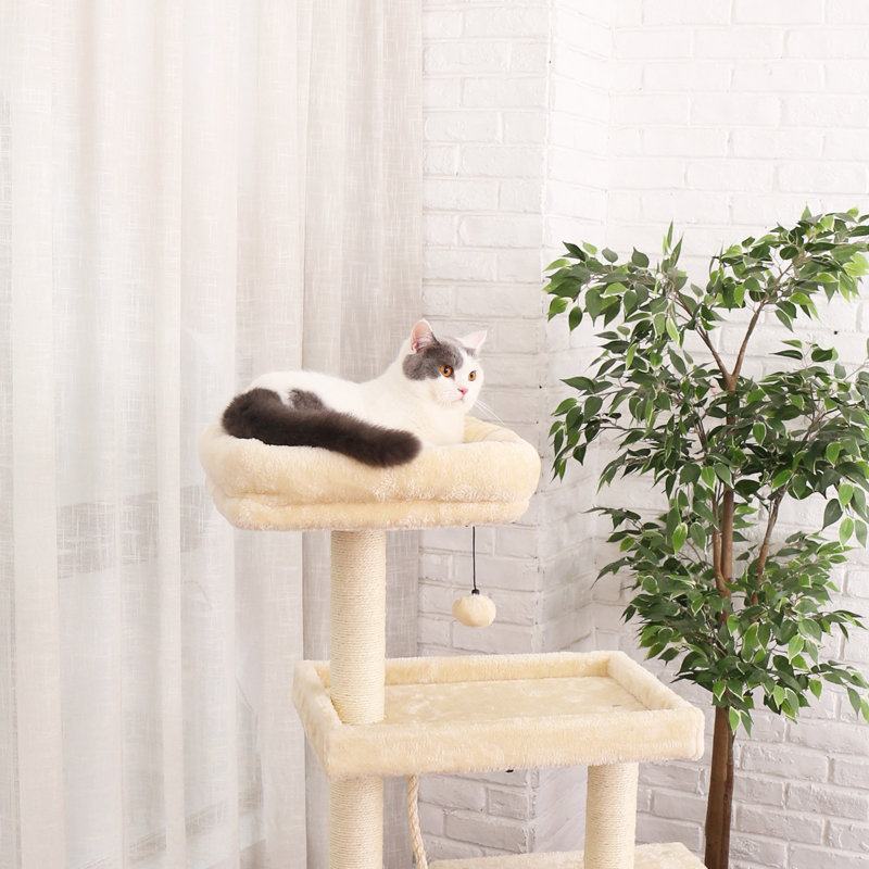 Arbre à chat 50 po Timucin, Beige