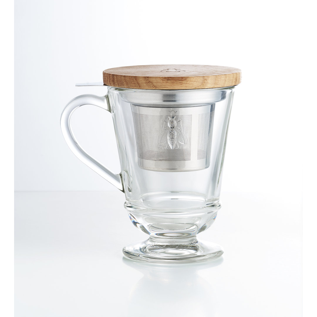 La Rochere Napoleon Bee 14 oz Tea Cup, Infuser and Lid La Rochere