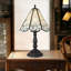 Lampe de table vintage 18 po, lampe de bureau rétro en verre rétro 60 W avec interrupteur contrôlé, support de lampe de table E26-1760064399