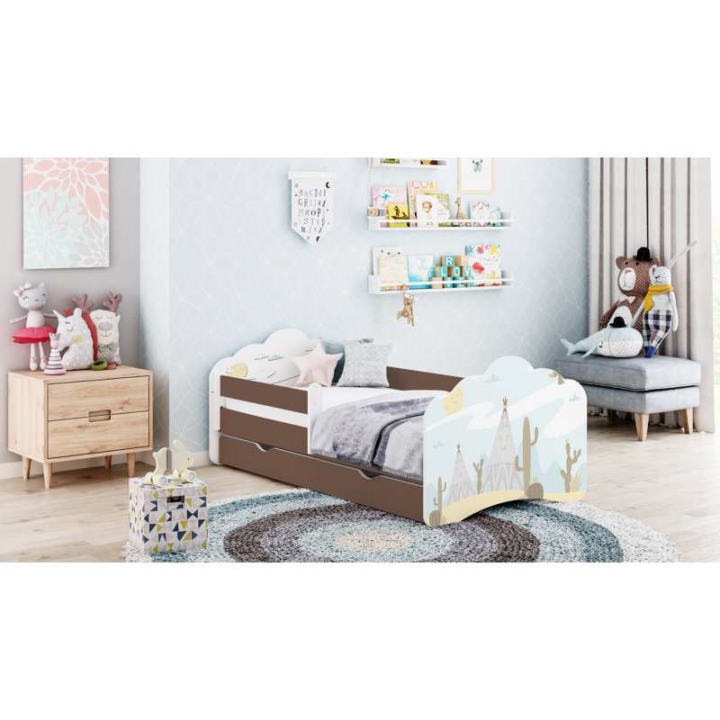 Quickep Cabin Bed Themed Beds, Cot Bed / Toddler, Cappuccino