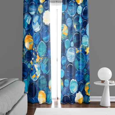 Semi Sheer Curtain Panel Pair