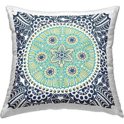 Polyester Throw Square Pillow Cover & Insert