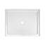 DeerValley 48" x 30" Rectangle Shower Base White Acrylic with Single Threshold Shower Pan, Non-slip Design-94804372-122807759