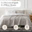 Ensemble de courtepointe réversible traditionnel en microfibre Winter Brush-676082819-676082824
