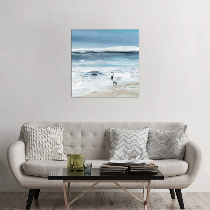 Tidal Fishing II by Carol Robinson - Wrapped Canvas Painting, 93.98 cm H x 93.98 cm W x 1.91 cm D