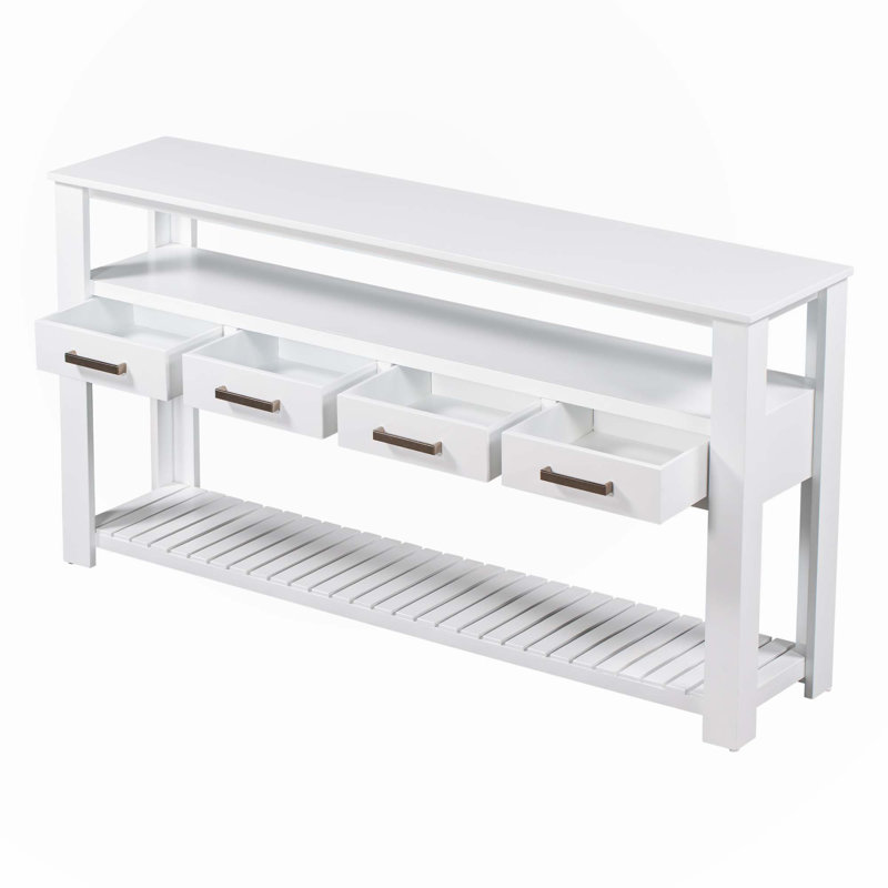 Eyvind Accent Chest, White