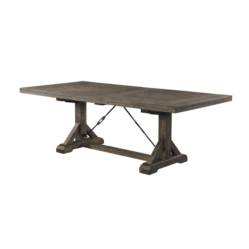 Table de salle à manger à tréteaux de 42 po Butler