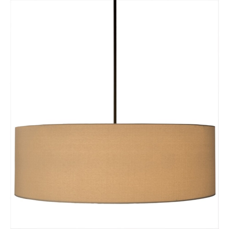 Cilindro Drum Chandelier, 63.5" H x 48" W x 48" D