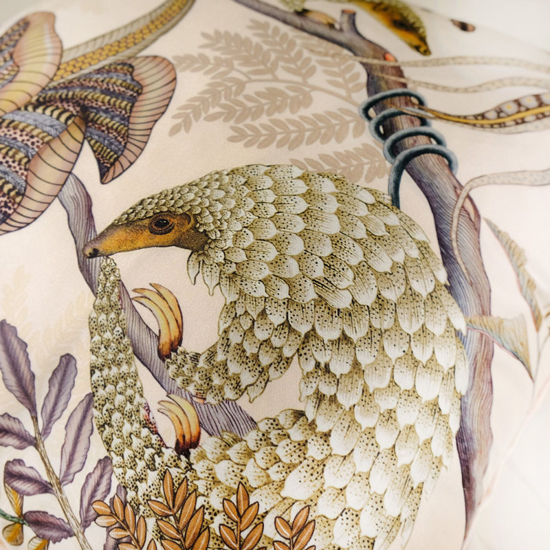 Ardmore Pillow, White, 20" x 20"