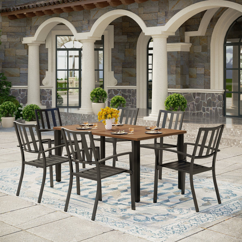 6 - Person Patio Dining Set with