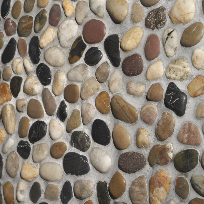Carrelage mosaïque en marbre / verre de taille aléatoire