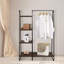 Bouknight 102cm Industrial Pipe Clothing Rack-1766326787