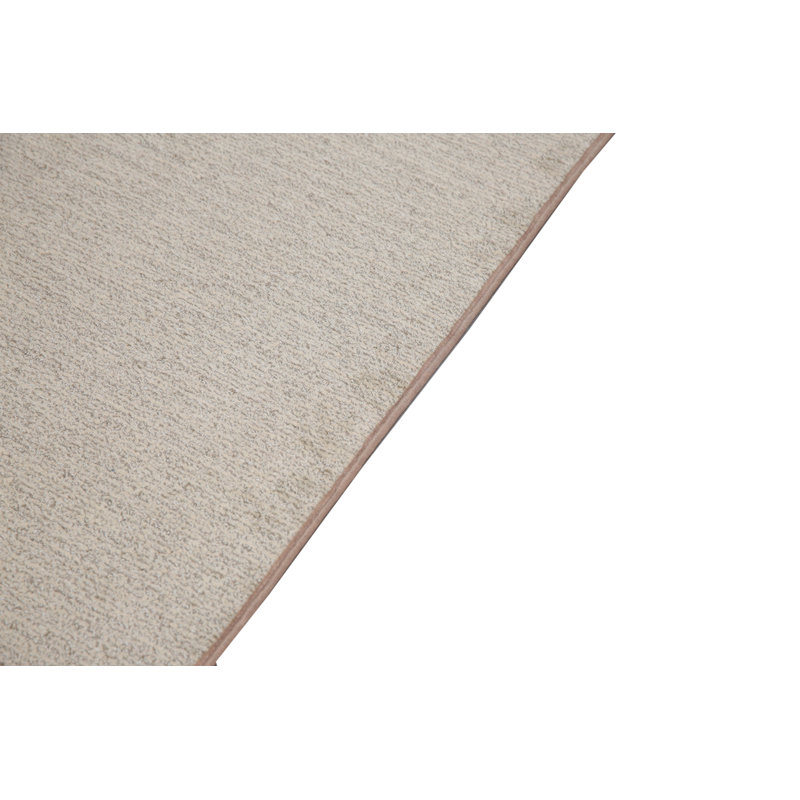 Tapis beige Jenise, Rond 11 pi