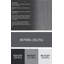 Tapis gris/zone noire contemporaine-643513947