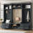 4-in-1 Detachable Hall Tree with Storage & 7 Hooks | Multi-Functional Entryway Coat Rack with Storage Drawers & Cabinet | Shoe Bench for Hallway, Mudroom, or Living Room-1361876062