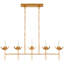Julie Neill Illana Large Linear Chandelier-1750102296