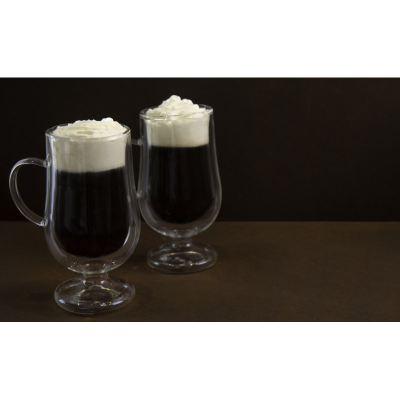 Glass Irish Coffee Mug