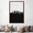 Brown Framed Canvas selected