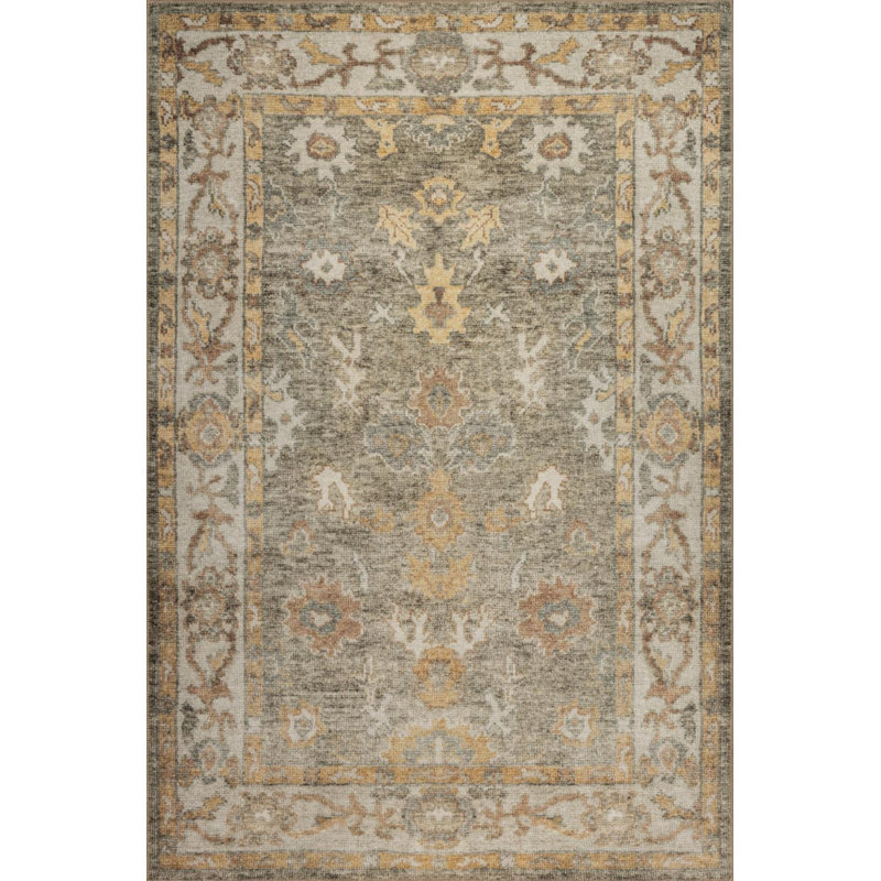Tapis à motif tissé en chenille relique, Tapis de couloir 2 pi 6 po x 5 pi