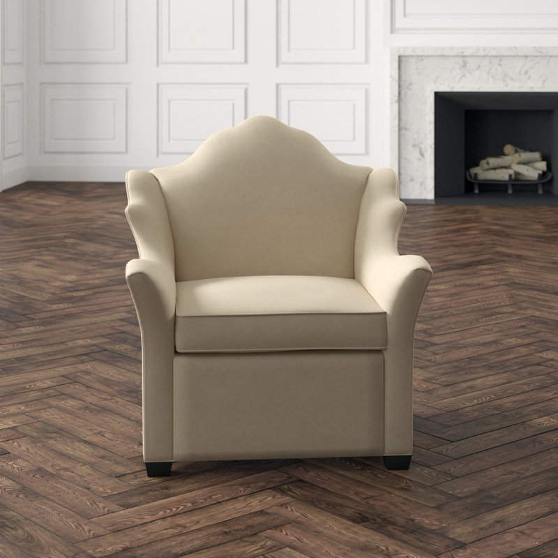 Wingback Chair, Como Emerald, Ebony