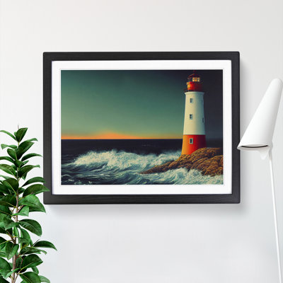 Gentle Lighthouse - Single Picture Frame Print