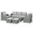 Jayden-John Wicker 4 - Person Patio Conversation Set with Cushions-1972203959-1933159410