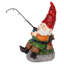 Statue de gnome de jardin Frank Exhart Good Time Fishing, 13 po