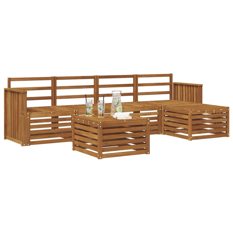 249cm Wide Patio Sectional Set