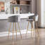 Tabourets Dardar, avec repose-pieds chromé et base / tabouret simple à pieds dorés-1566390690-1577701197