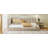 Full Size Upholstered Daybed/Sofa Bed Frame-Beige, Velvet