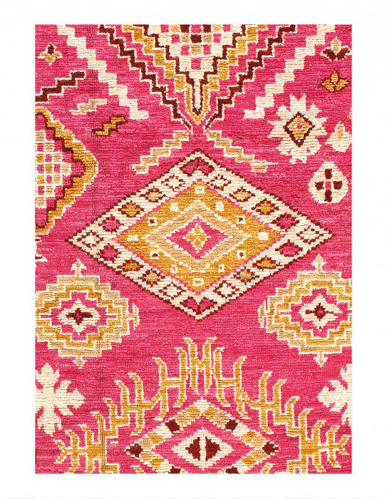 One-of-a-Kind 5'9'' X 8'6'' Hand Knotted Area Rug